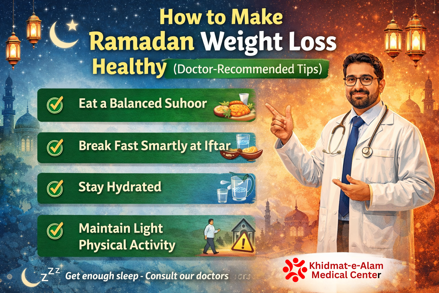 How to Make Ramadan Weight Loss Healthy