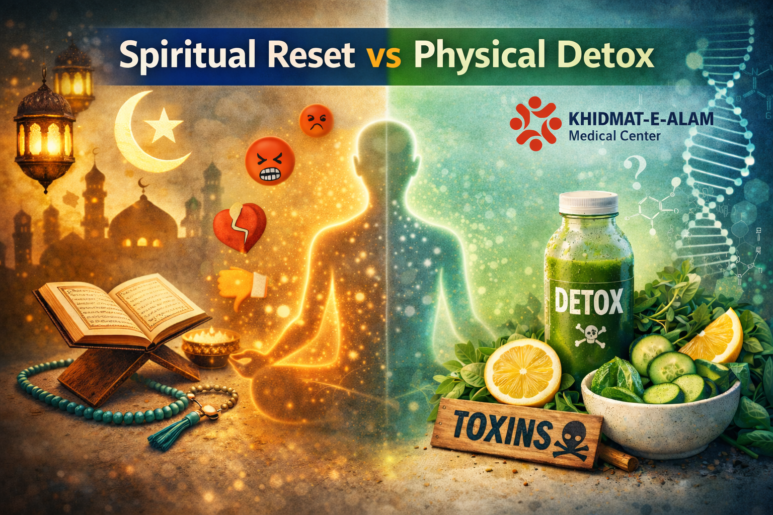 Detox your body phisicaly and spritualy